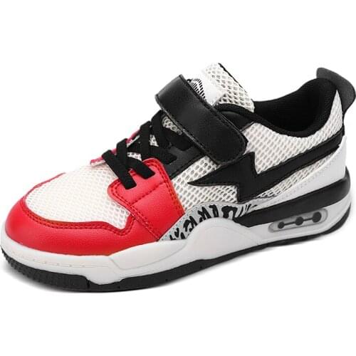 Children Shoes For Kids Sneakers Boys Casual Shoes Girls Sneakers Mesh Footwear Hook&Loop Rubber School Student Running 2021