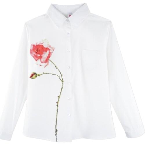 Neatie kiddie Fashion Women Tops Clothes 2019 Office Ladies Blouse Shirt Floral Print Korean Style Solid Blusas Feminina