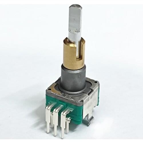 1 Pieces EC11EBB24C03 Dual Axis Encoder With Switch 30 Positioning Number 15 Pulse point Handle 25mm