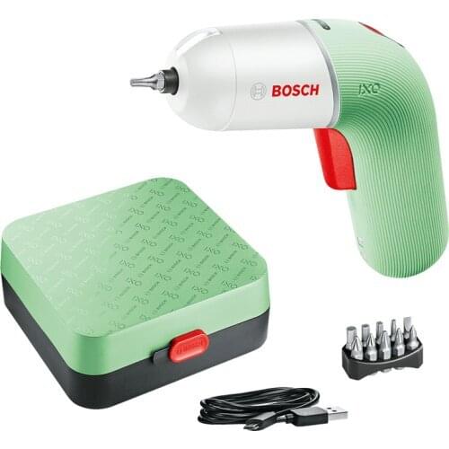 Bosch Electric Screwdriver Electric Batch Rechargeable Screwdriver Mini Automatic Tightening Machine Electric Tool Household Ixo