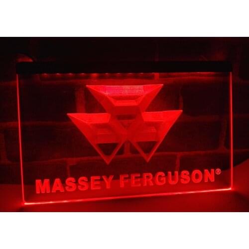 LG187- Massey Ferguson Tractor LED Neon Light Sign home decor crafts