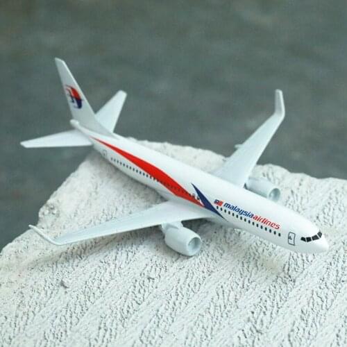 Malaysia Airlines Boeing 737 Aircraft Model 6" Metal Airplane Diecast Mini Moto Collection Eduactional Toys for Children