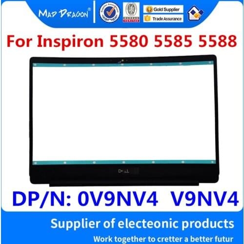Laptop New original LCD Front Bezel Cover black B shell LCD Bezel Cover For Dell Inspiron 15 5000 5580 5585 5588 0V9NV4 V9NV4