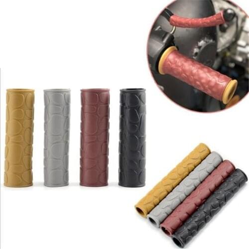 Handle Hand Grips Motorcycle Handlebar Grip Rubber Gel Sleeve Motorcycle Refitting Cover Brake Cover
