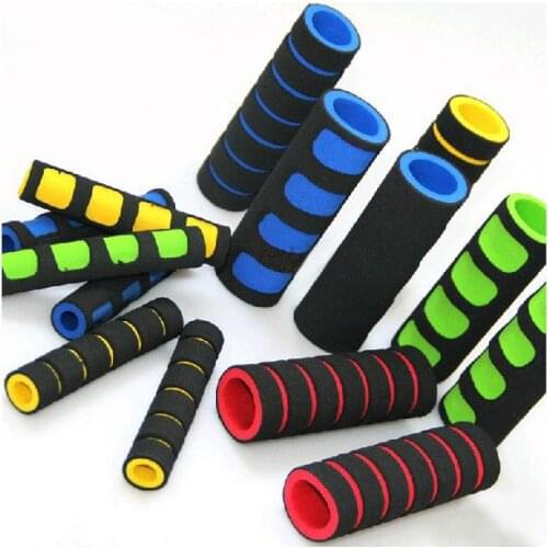 Universal Grips Comfort Sponge Foam Motorcycle Scooter Bicycle 4pcs/set 2 Grip Cover + 2 Levers Cover