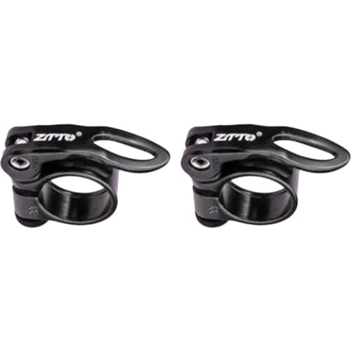 ZTTO Bicycle Parts MTB Bike Quick Release Ultralight Bicycle Seatpost Clamp 31.8Mm Saddle Aluminum Alloy