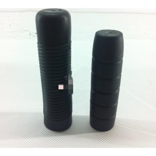 1pc 25*100mm Handle sleeve inner diameter 25 Rubber straight line pipe iron handrail Air compressor and pump accessories