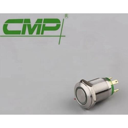 12mm 4 Pin LED Light Momentary Push Button Switch