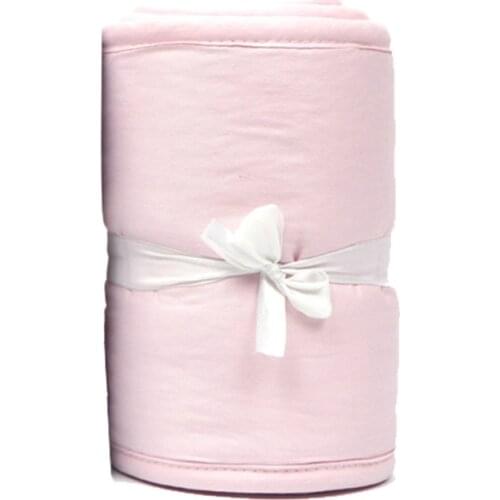 3Pcs Crib Rail Cover Set Cradle Anti-bite Protector Wrap Safe Baby Teething Guard Breathable Padded