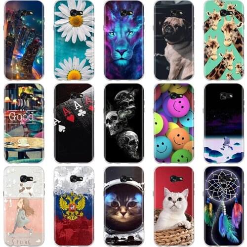 Case For Samsung Galaxy J3 J5 J7 2016 2017 J1 mini J2 Prime J8 2018 Case Cover Silicone 3D Soft TPU Coque Funda Capa Shell Cat