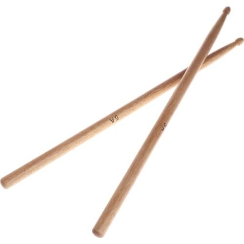 1Pair 5A Oak Wood Durable Drumstick Kid Jazz Drum Sticks Electronic Drums Stick