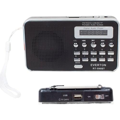 EVERTON RT-590BT USB/SD/FM/BLUETOOTH SUPPORTED RADIO MUSIC BOX