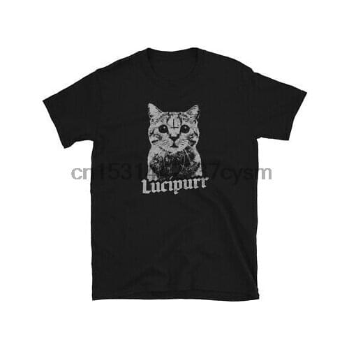 Lucifer Occult Satanic Cat Lucipurr Antichrist Baphomet 666 design T-shirt