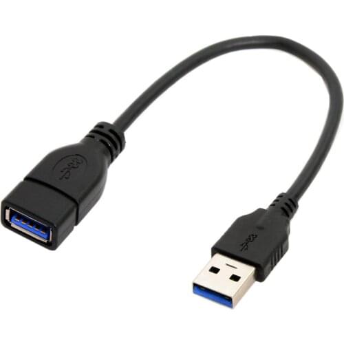15CM USB extension cable USB 3.0 male to female extension cable charging and data sync USB 3.0 supper speed 5Gbps