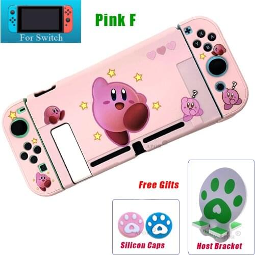 Hot Sales ! Protective Case Shell For Nintend Switch Shells Case PC Housing Shell Pink Case For Nintend Switch Joy Con Shell