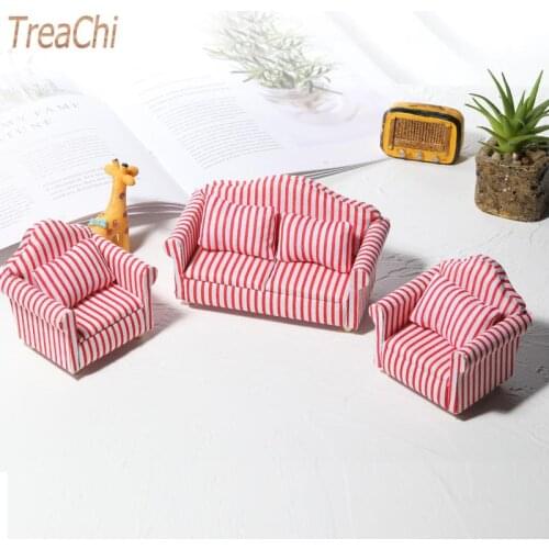 Mini Furniture Model Pocket Ornaments Childrens Table and Chair Set Ornaments Furniture Scene Model Baby Toy