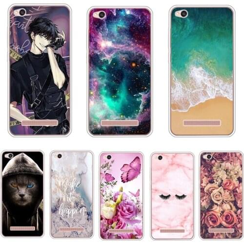 Fashion For Xiaomi Redmi 4A Case 5.0 Silicone TPU Phone Cases For Xiaomi Redmi 4A Back Cover on Redmi A4 4 A Funda Coque