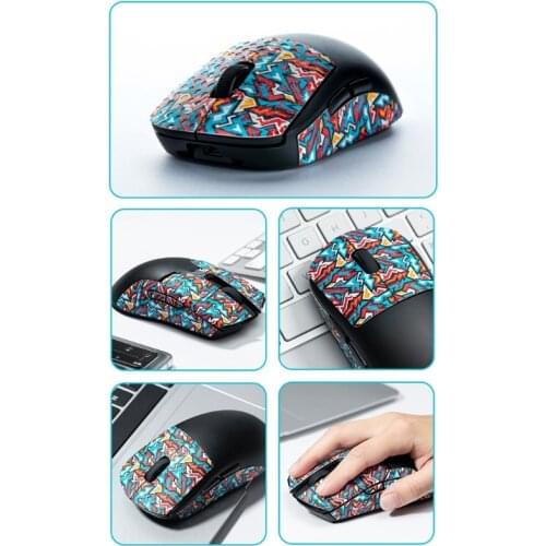 Hotline Games Colorful Mouse Anti-Slip Tape Side Stickers for logitech G Pro Pad P9YA