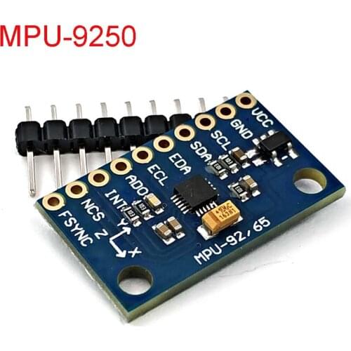 SPI/IIC GY-9250 MPU 9250 MPU-9250 9-Axis Attitude +Gyro+Accelerator+Magnetometer Sensor Module MPU9250 MPU-6500 6-Axis
