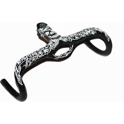 Famous brand bike carbon handlebar bend bend the broken handle the whole windmill water cup holder saddle seat tube diameter