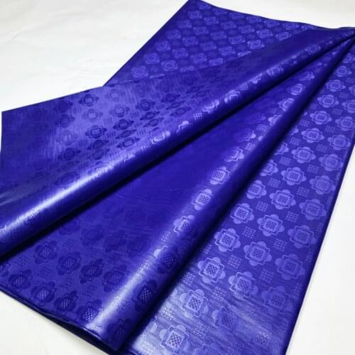 Party Q 2021 Handmade Riche 2.5Yards Bazin High Quality Jacquard Guinea Brocade Damask For