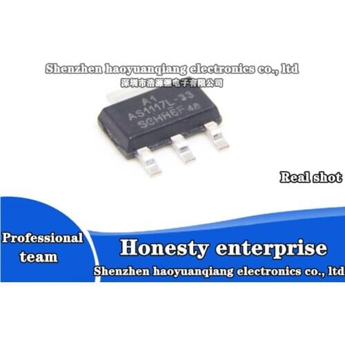 5PCS Genuine original AS1117L-3.3/TR-LF SOT-223 power supply voltage-reducing IC voltage-stabilizing LDO chip
