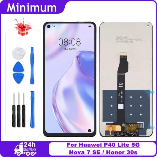 6.1" TFT For Huawei P20 Pro CLT-AL01 LCD Display Touch Screen Digitizer Assembly With Frame + Fingerprint For Huawei P20 Pro