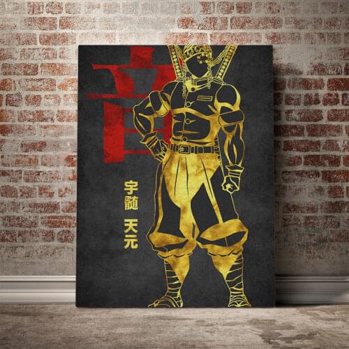 Tengen Uzui Manga anime poster Canvas Wall Art Decoration prints for living Kid Children room Home bedroom decor Painting