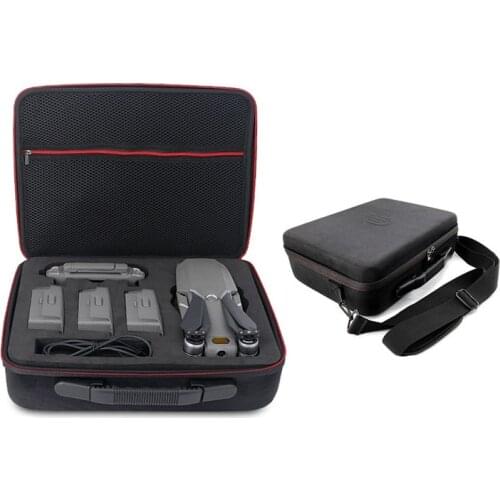 Safety Portable Drone Case For DJI Mavic 2 Pro/Zoom Handbag Carry case EVA Hard shell Drone Accessories(4 Batteries) Storage Bag