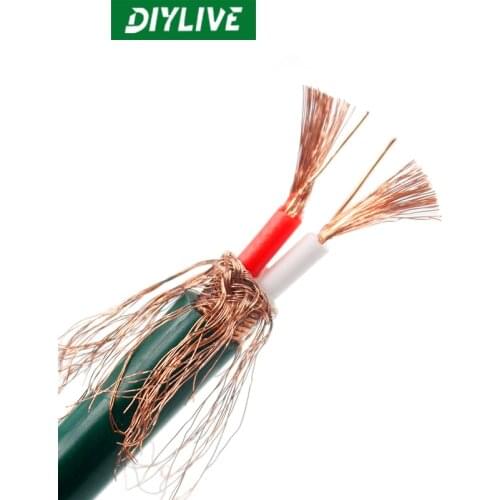 DIYLIVE Japan Kiro FA-220 OCC Single Crystal Copper Audio Microphone Card Non Cord Fever Stereo 3-core Canon Balance Scatter