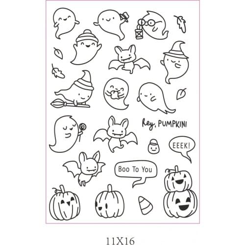Elves transparent Clear Silicone Stamp/Seal for DIY scrapbooking/photo album Decorative clear stamp sheets B0688