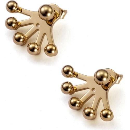 Женские золотые серьги JINHUI China At AliExpress