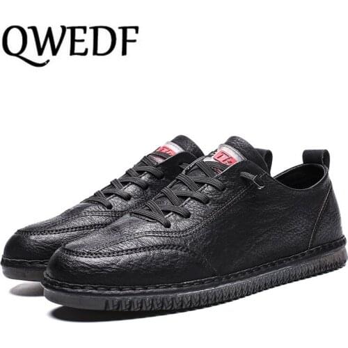 2019 New Comfortabl Plush Casual Shoes Loafers Men Shoes Quality Split Leather Shoes Men Flats Moccasins Shoes X13-07