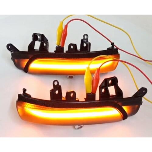 Outside Mirror LED Turn Signal Repeater Lamp Light For Toyota CAMRY PRIUS,REIZ,WISH,MARK X,CROWN,AVALON 2009-2013 IQ EQ EV