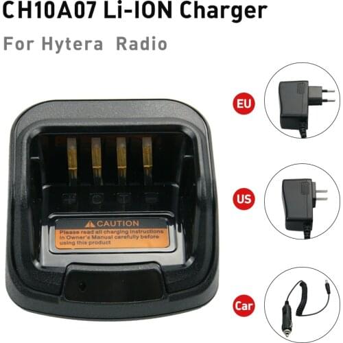 CH10A07 Battery Desktop Charger for Hytera PD782 PD502 PD505 PD562 PD565 PD580 PD602 PD605