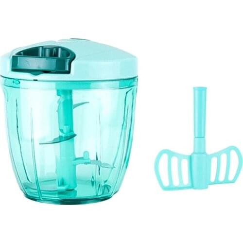 2021 New Manual Food Processor Chopper Blender Slicer Safe Free Durable Kitchen Household