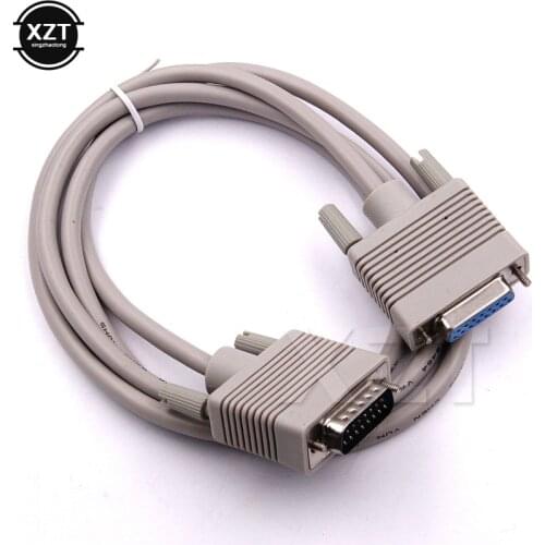 Newest Hot 1pcs DB15pin male to female Direct Connect Cable for Media accessory
