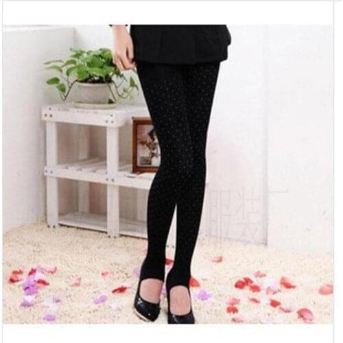 2020 Spring New Arrival Korean Style Woolen And Little Thin Warm Thick Tights Free Shipping