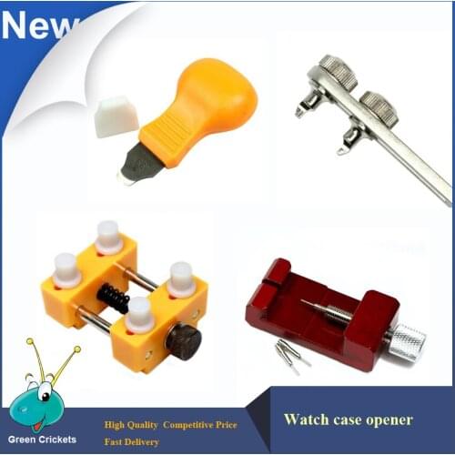 Wholesale 4pcs /lot High Quality Watch Back Case Opener Remove Tool Kit,remover knife+link remover+case holder+opener