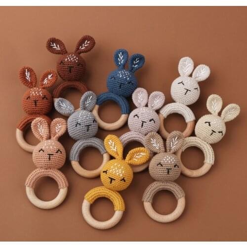 Baby Teether Crochet Rattle Toy Mobile Gym Newborn Stroller Educational Toys