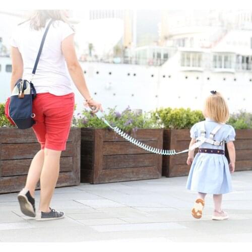 1.5-2.5 Anti Lost Wrist Link Toddler Leash Safety Harness For Baby Strap Rope Outdoor Walking Hand Belt Band Anti-lost Wristband