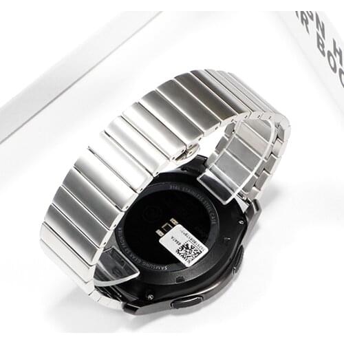 Stainless Steel watchband for Samsung Galaxy watch 46mm/42mm/Active 2 Gear S3 Frontier Huawei watch GT2/2e/pro strap 20mm 22mm
