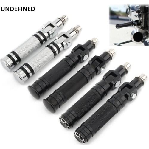 Universal Foot Pegs Motorcycle Modified Footpegs Folding Footrests Set Pedals Racing For Honda CBR650R for Yamaha MT07 10mm