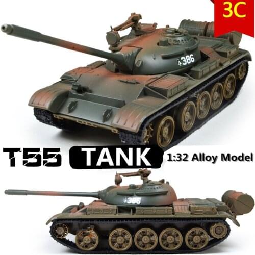 Military Model,1:32 alloy model t55 MBT tank,Metal tanks,Diecast cars,Good gift,free shipping