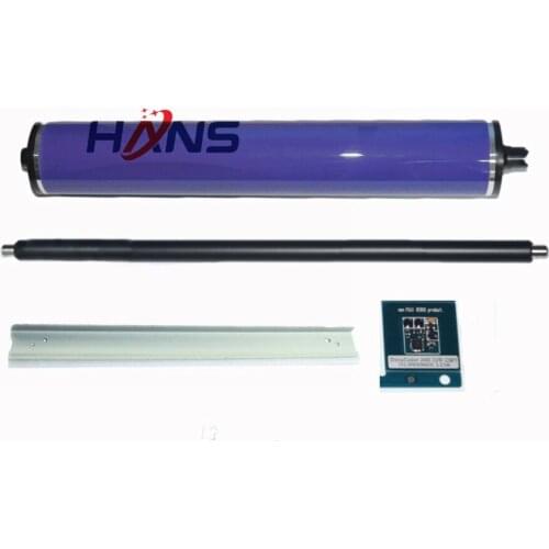 1Set PCR Primary Charge Roller+013R00663 013R00664 drum chip+ Cleaning Blade+OPC Drum for Xerox dc 240 250 242 252 260 550 560