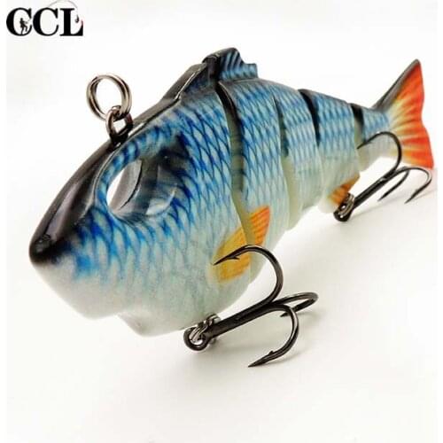 140cm 40g Multi Jointed Swiming Lures Bass Fishing With NO.4 Hooks Sinking In Ocean River Lake For Trout Perch Zander
