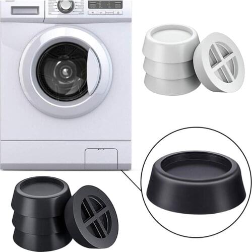 4Pcs Washing Machine Refrigerator Anti Vibration Pads Heavy Duty Anti-skid Mats Refrigerator Shock Proof Furniture Protectors