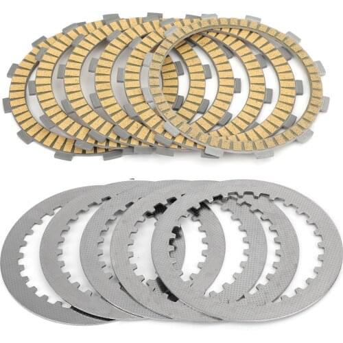 Areyourshop for Honda CB400/F CB400SF CBR 400/500/600 1982-2018 1992-2018 Clutch Plate Kit Friction & Steel Plates VTEC NC39