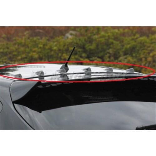 Car Accessories Carbon Fiber Roof Spoiler Fit For 2008-2012 GRB STI CS Style Vortex Generator Car Stying