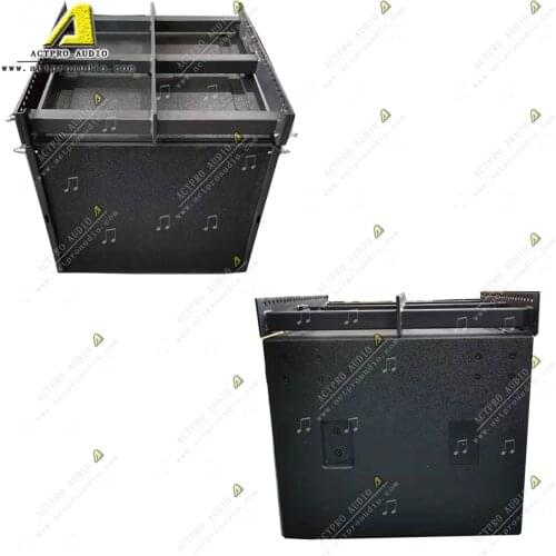 Double 10inch two way Lline array speaker single 15inch subwoofer Neodyminm Professional audio active line array loudspeaker